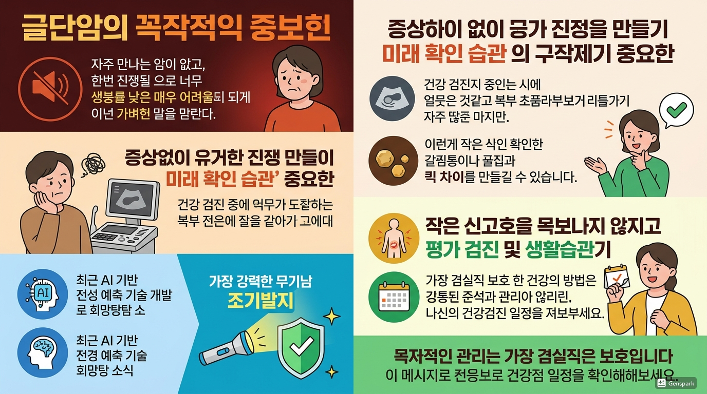 담낭암 조기 발견의 궁극적 지혜