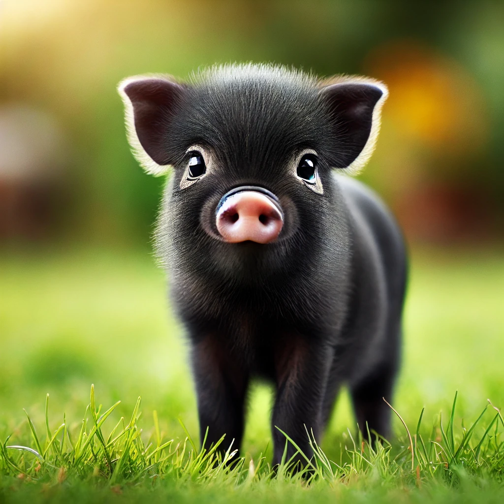 6. 검정 새끼돼지를 보는 꿈