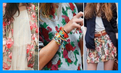 플로럴 패턴 스커트 특징 및 스타일