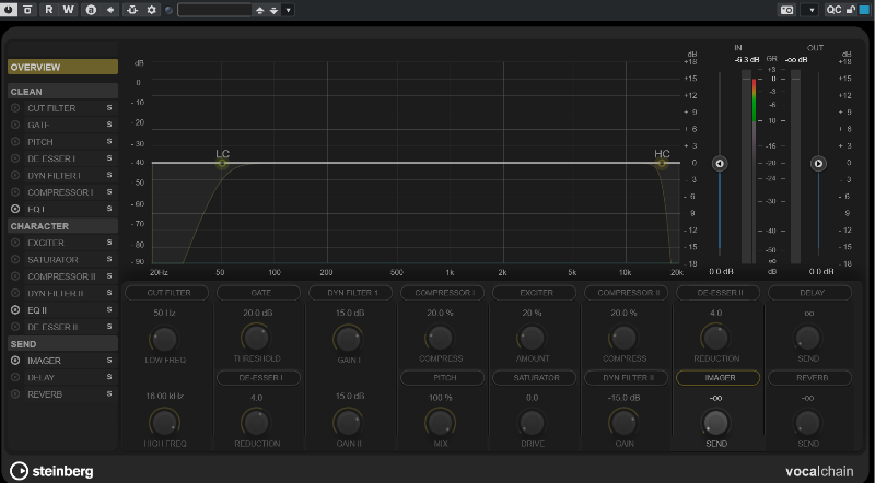 큐베이스 보컬 체인(Vocal Chain), 보컬 믹싱, 보컬 세팅, 보컬 보정, 보컬 이펙터, 보컬 프리셋