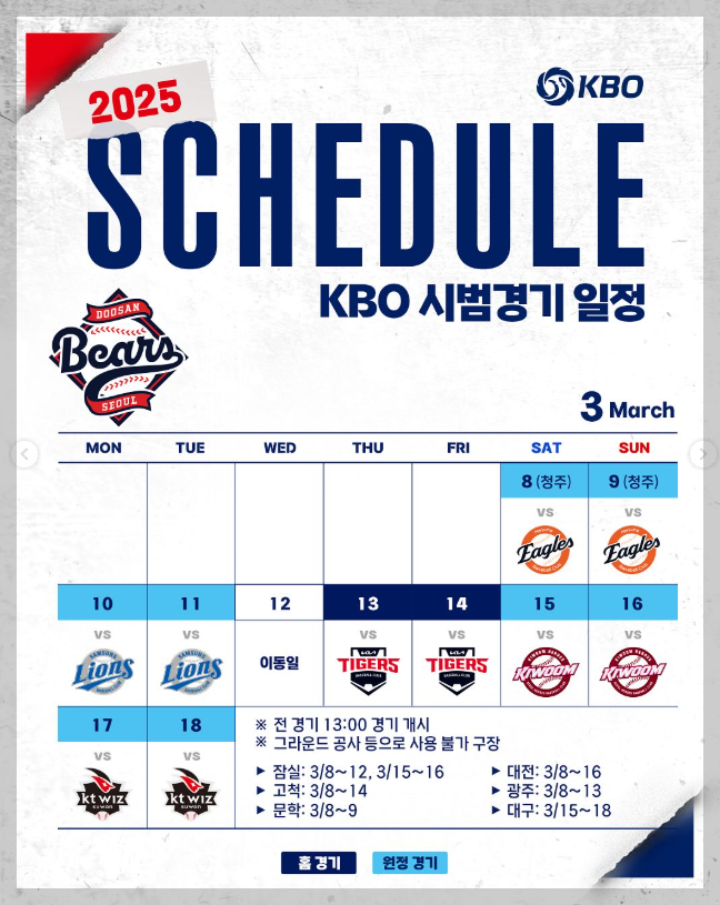 2025 KBO 프로야구
