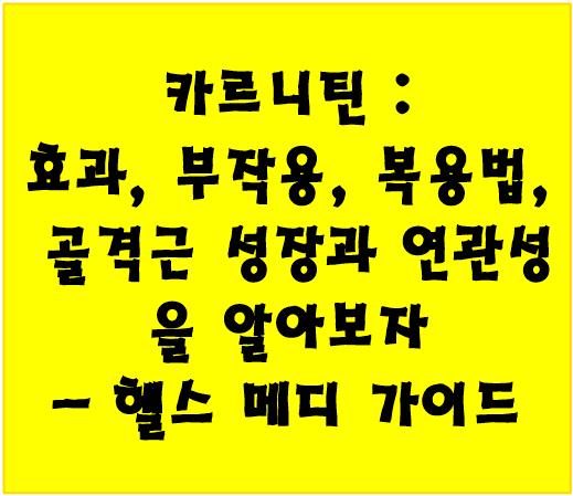 카르니틴
