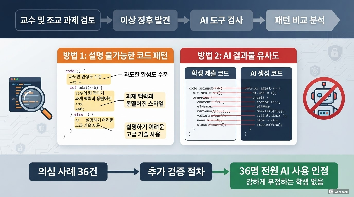 어떻게 들켰나? 적발 방법