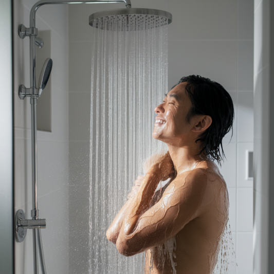 더운 날씨에 숙면을 취하기 위해 적절한 샤워 방법