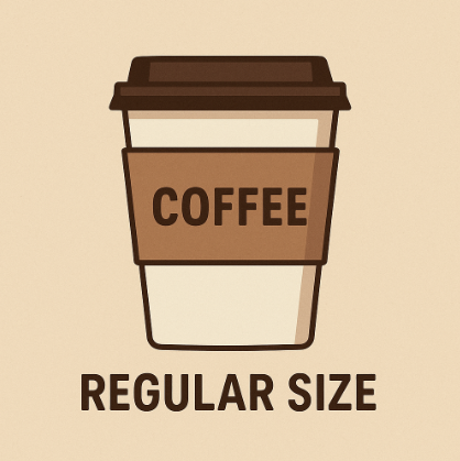 레귤러 뜻 ? 커피 옷 티 사이즈 레귤러핏 운동 의미 활용 예시 영어 단어2