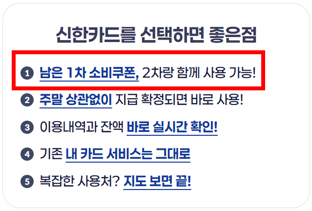 신한카드 민생회복 소비쿠폰 공식 안내