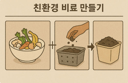 친환경 퇴비 만들기