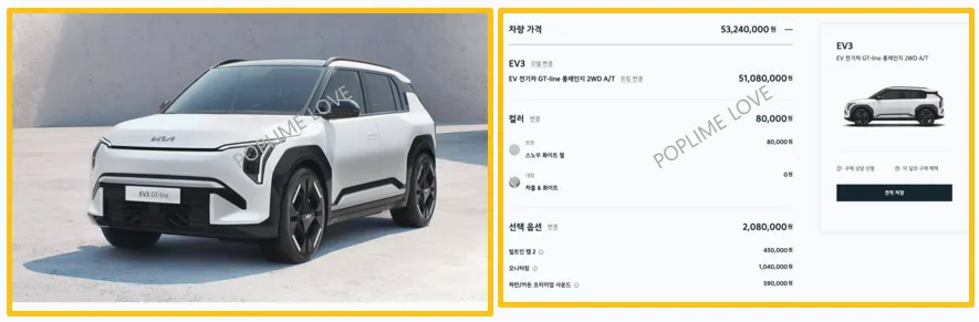 스노우 화이트 펄 컬러
