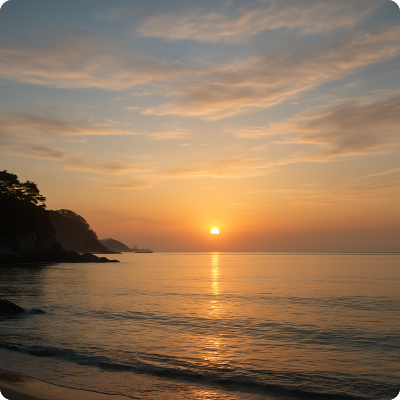 새해 일출 명소 이미지