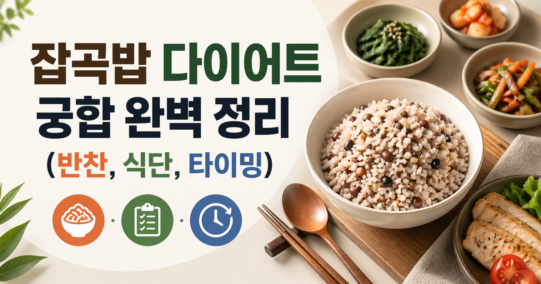 잡곡밥 다이어트 궁합