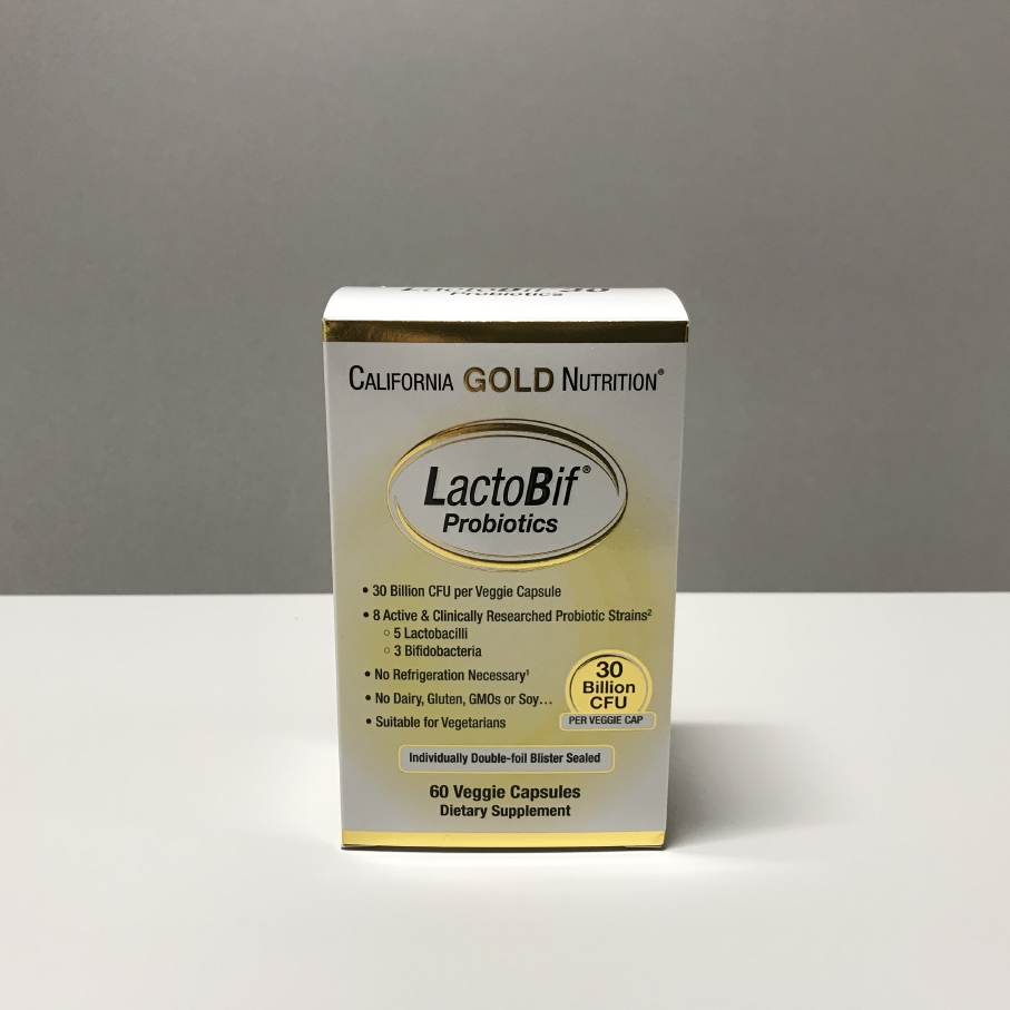 캘리포니아 골드 뉴트리션 유산균 프로바이오틱스 외형