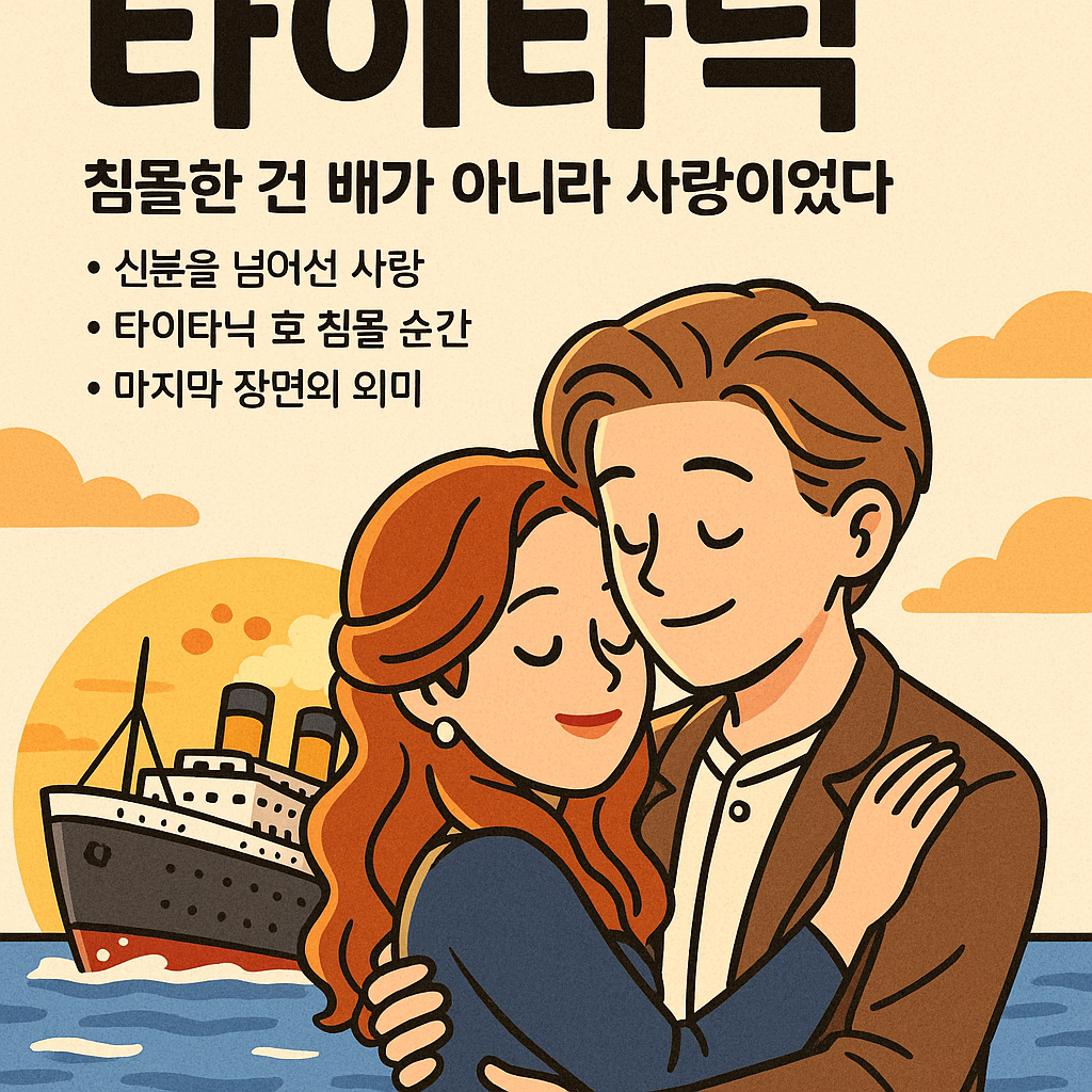 타이타닉 – 침몰한 건 배가 아니라 사랑이었다
