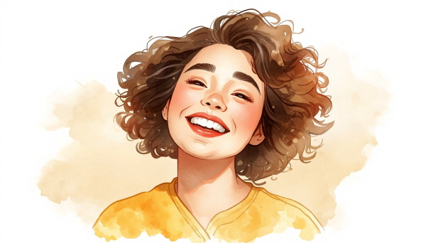 ESFP는 사람들 사이의 긴장을 풀고, 웃음과 편안한 공기를 만드는 데 능숙합니다.
그래서 “너랑 있으면 재밌어”라는 말은 단순한 칭찬이 아니라 존재에 대한 인정으로 들립니다에 관한 그림입니다