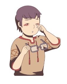 안과질환자그림