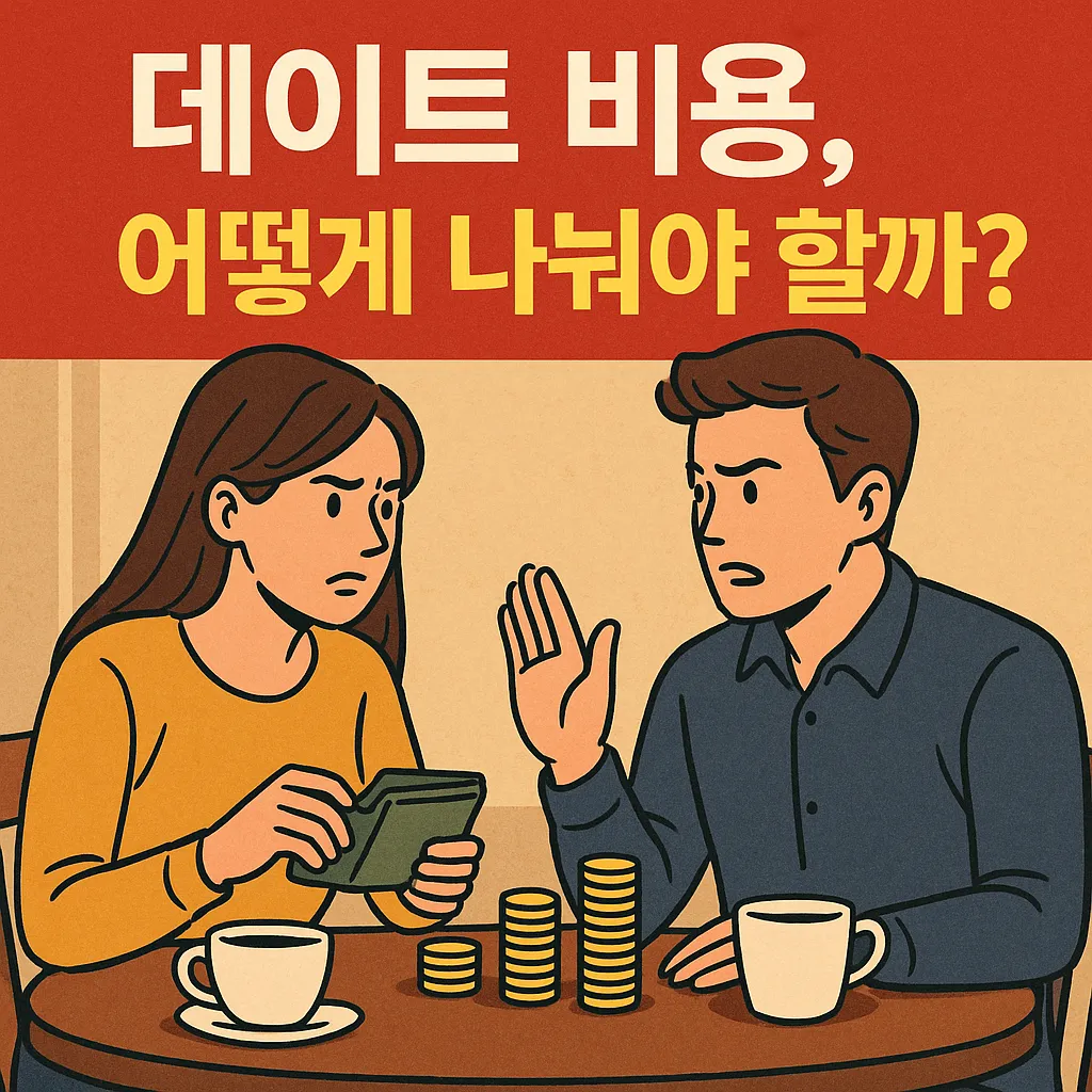 데이트 비용, 현명하게 나누는 법 (더치페이 대화법)