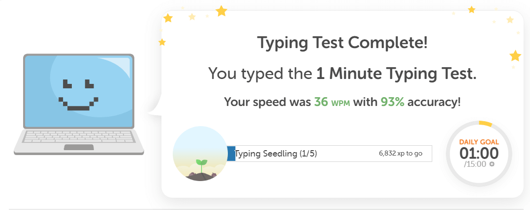 영어 타자게임 점수