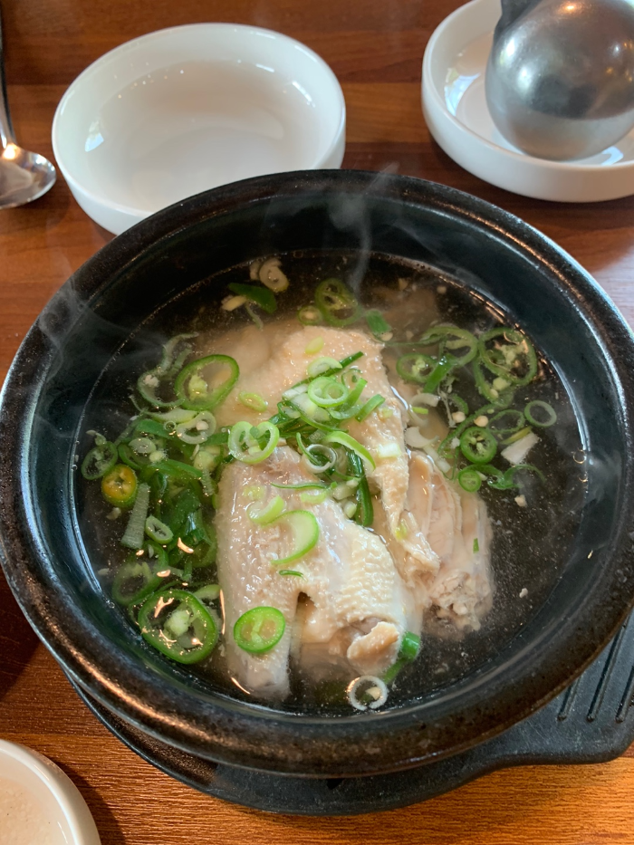 양평 하늘촌보리밥 반계탕