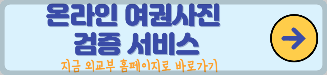 여권사진 규정, 사진 크기부터 얼굴 표정까지 확실한 정보(feat.외교부)