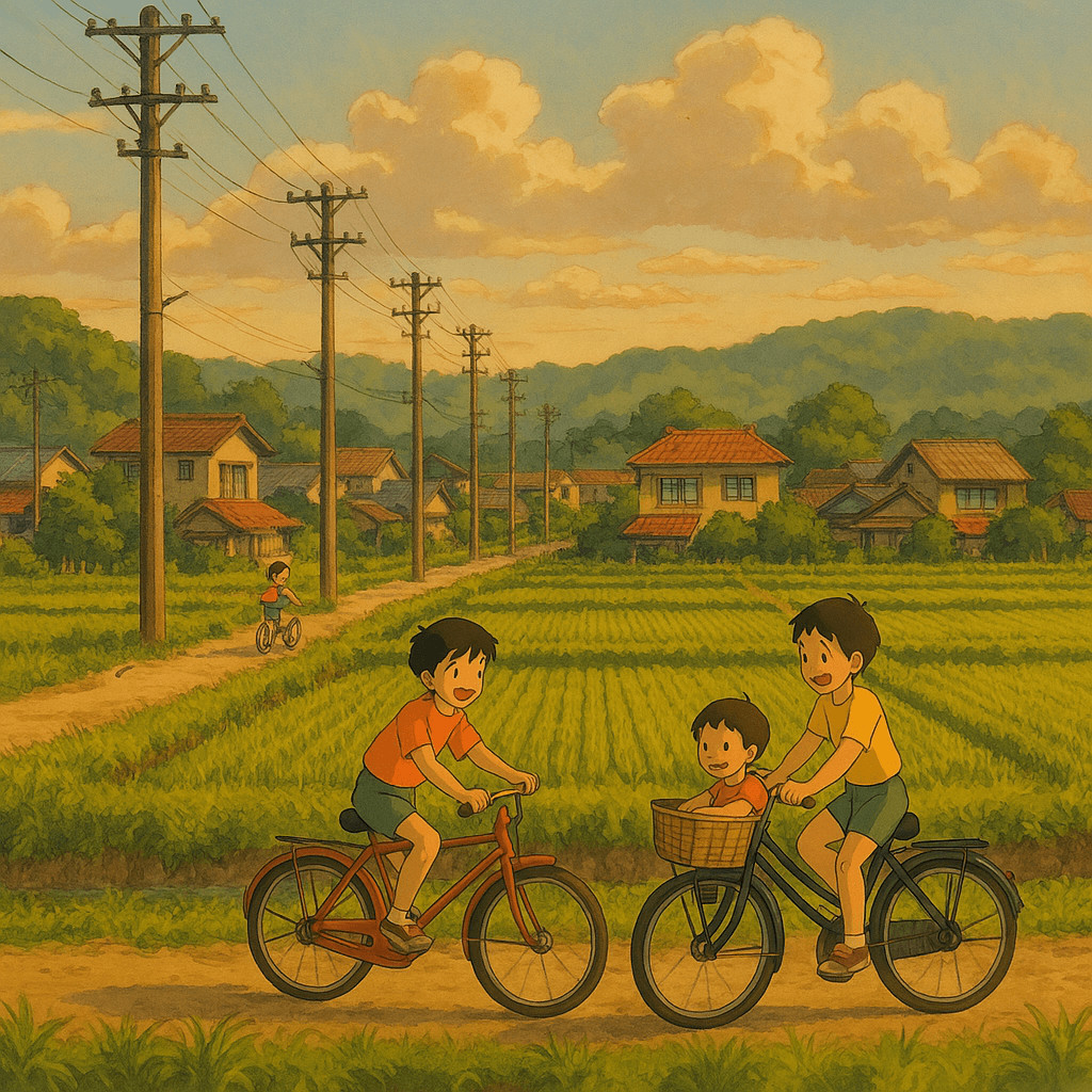 챗GPT 활용 지브리 스타일 그림 만들기 프롬프트 예시