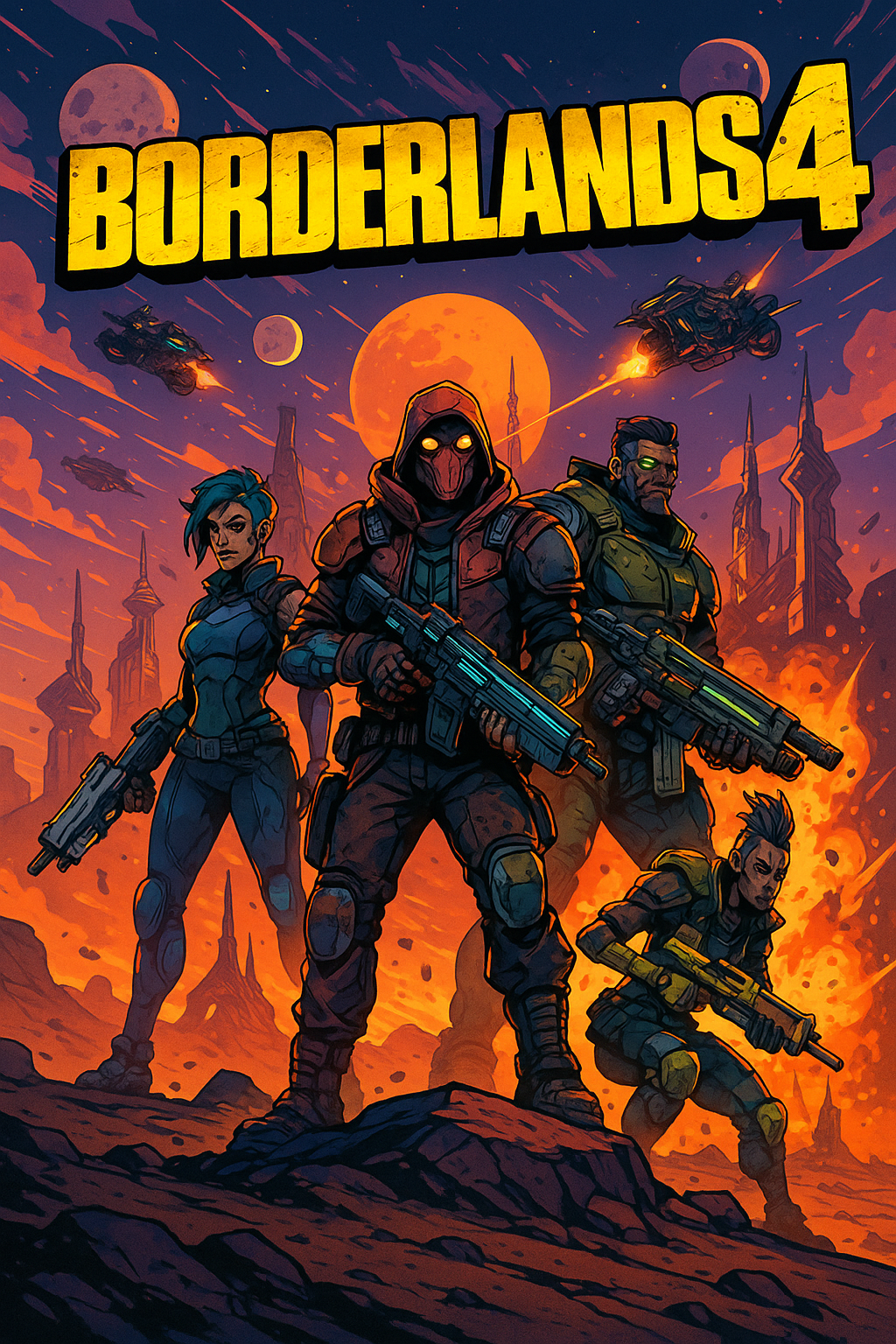 보더랜드4 출시일 트레일러 게임플레이 정보 총정리 - 2025년 9월 12일 출시 예정 루터슈터 신작