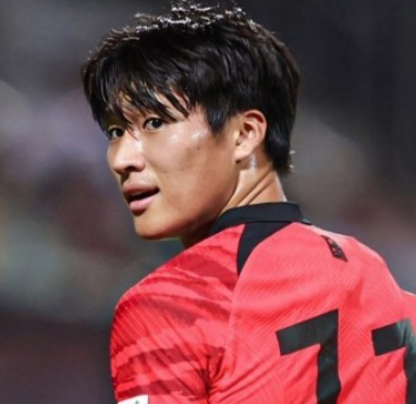 알트태그-한국대표팀 정상빈 선수