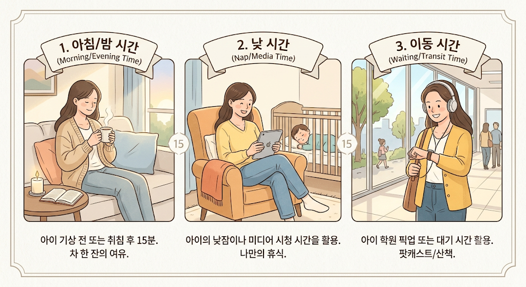 일상 속 틈새 시간을 찾아내는 3가지 방법