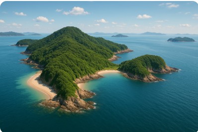 SNS에서 인기 폭발, 한국 섬 명소 best5