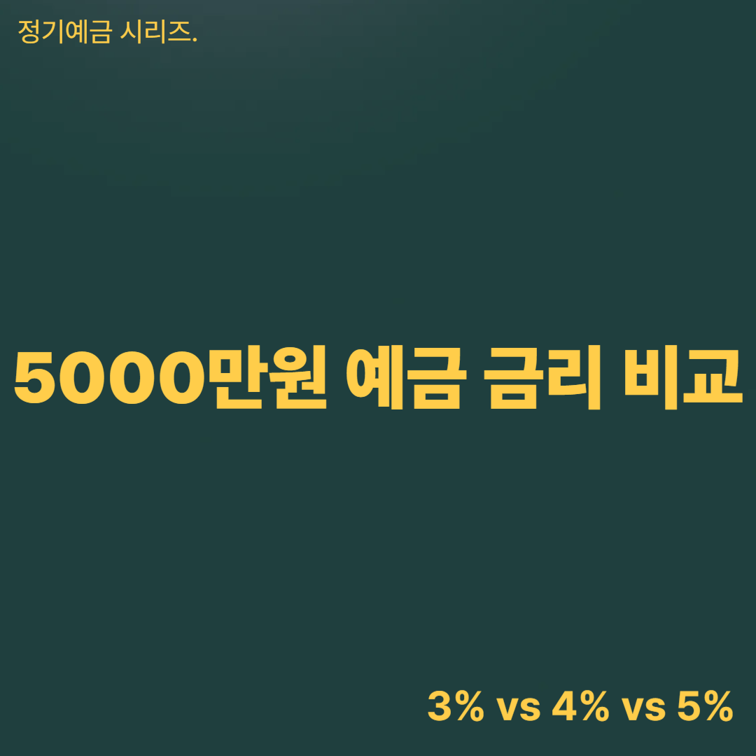 정기예금 사진