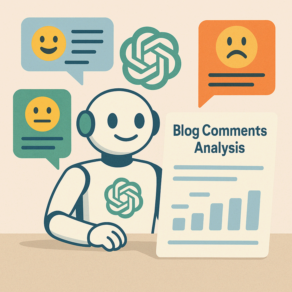 💬 ChatGPT로 블로그 댓글 분석 및 독자 피드백 자동 분류하기
