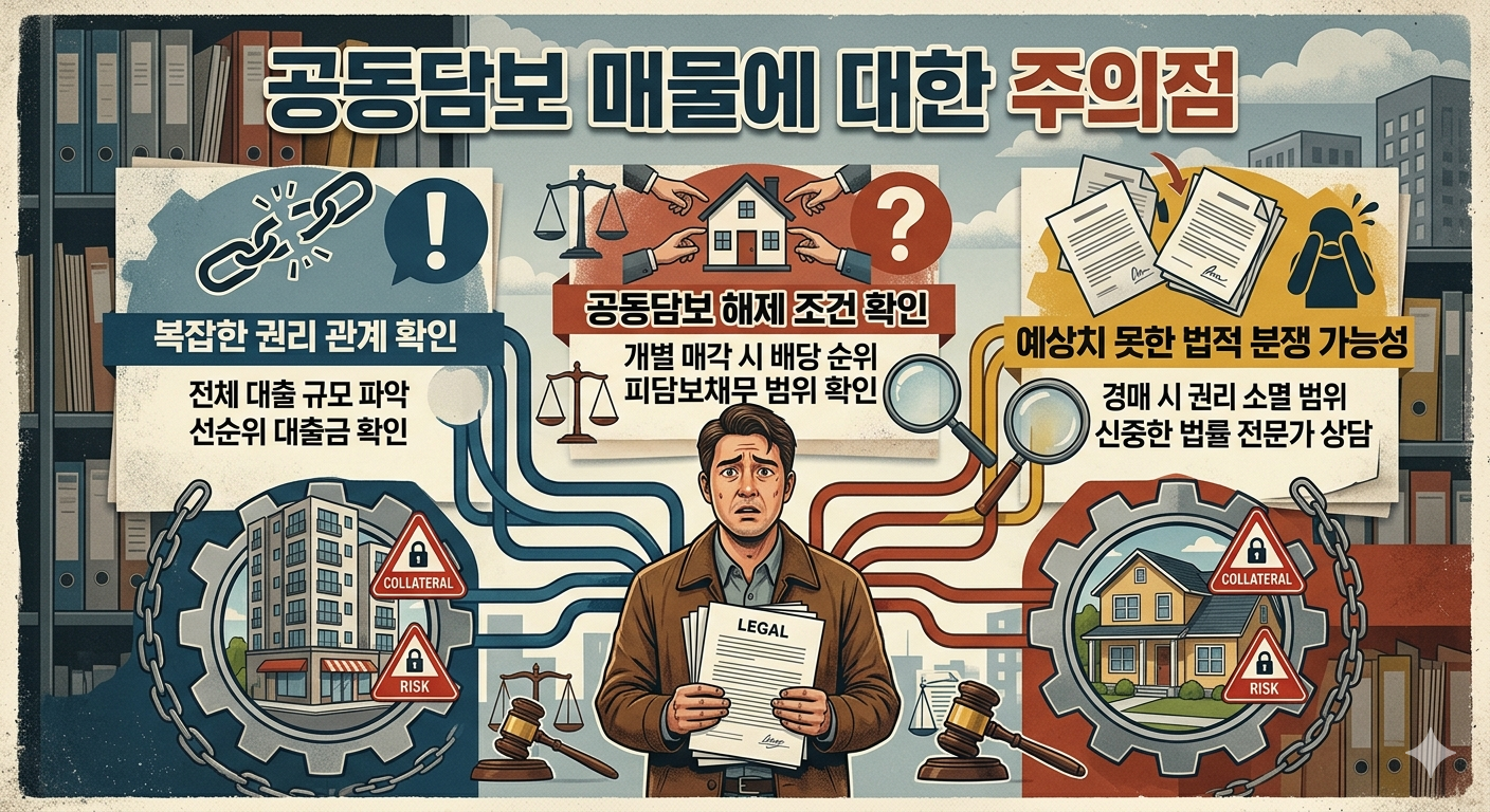 공동담보 매물에 대한 주의점