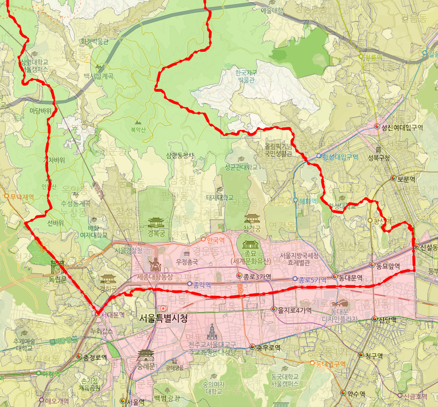 종로구 상업지역