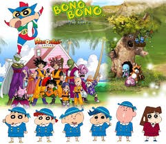 짱구와 드래곤볼 관련 사진