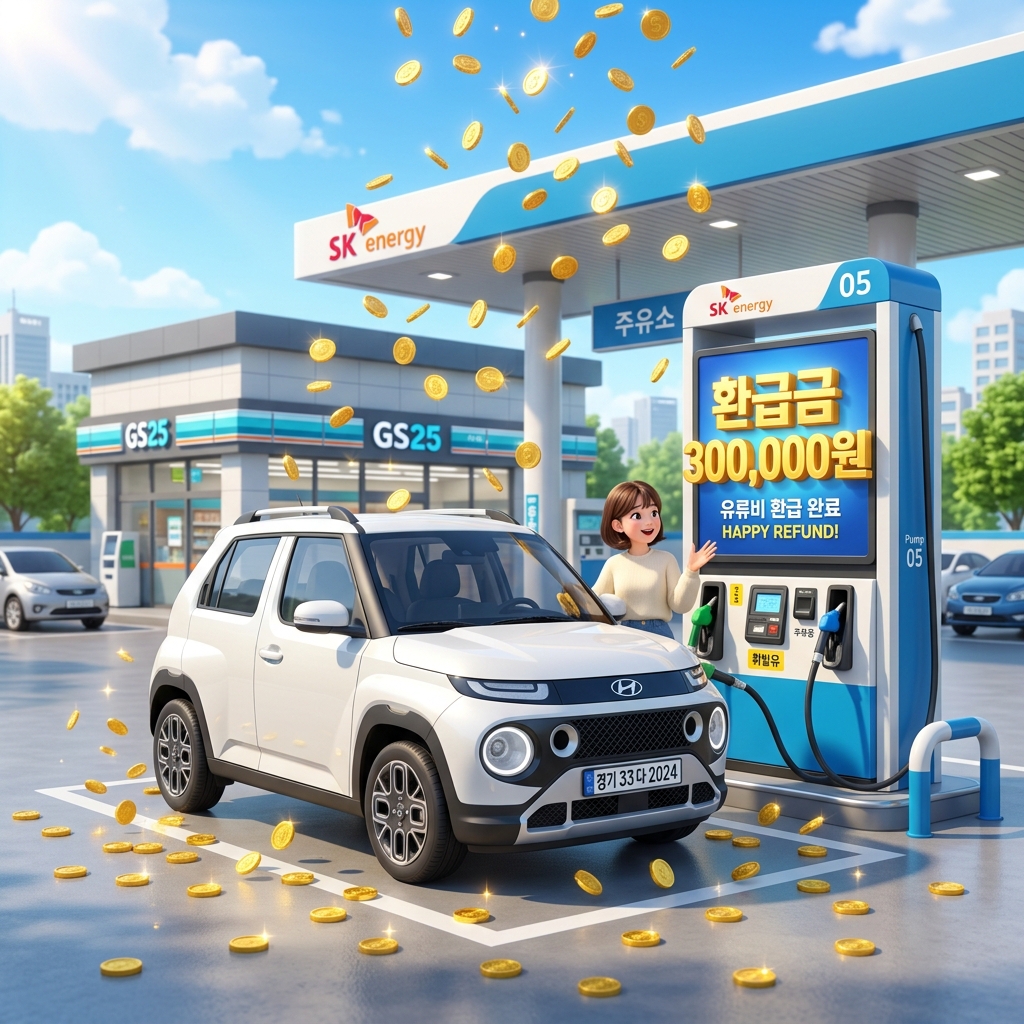 2026년 유류세 환급 및 경차 30만 원 혜택 요약 썸네일"