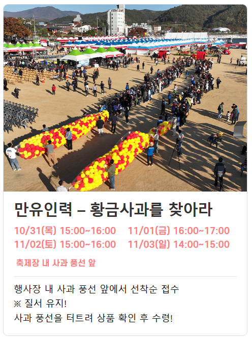 청송사과축제