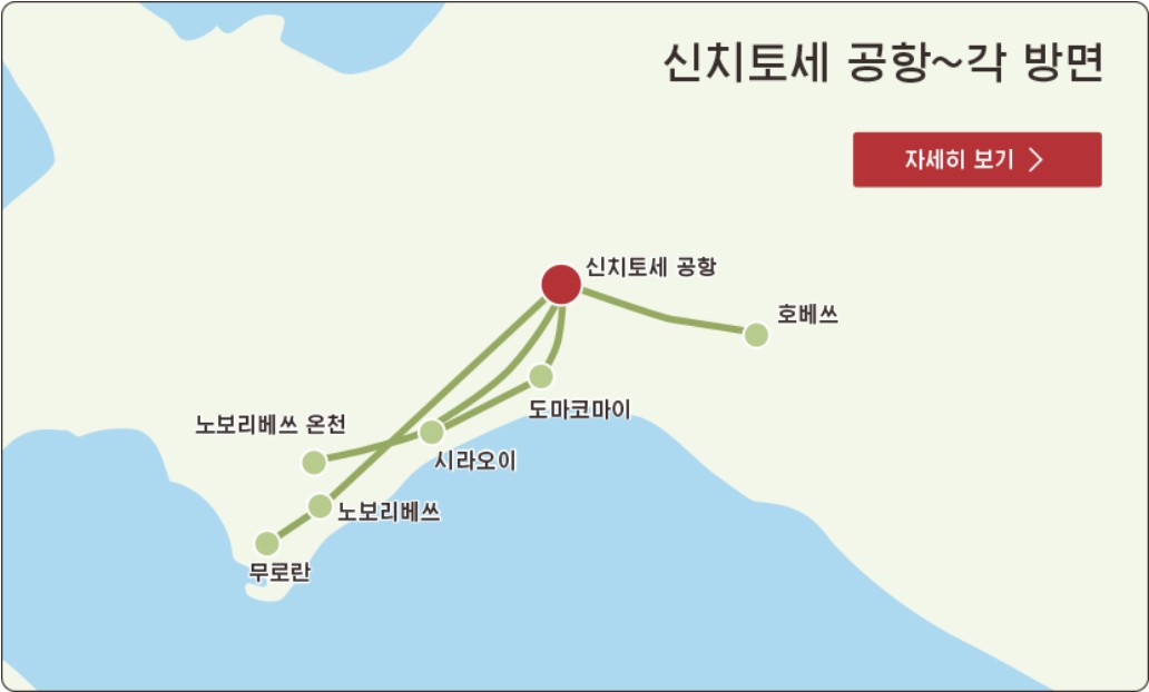신치토세에서-각-방면의-노선