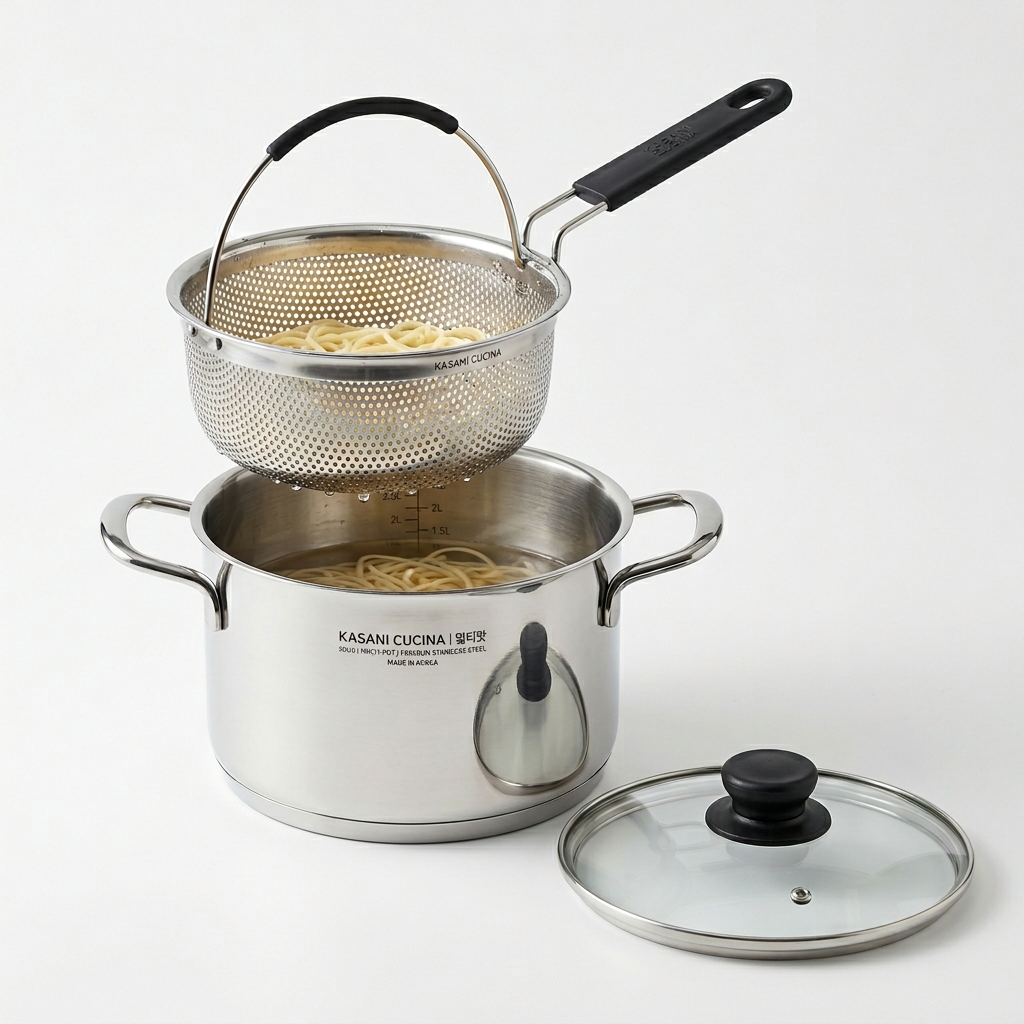 스텐 냄비 추천 주방 수납 정리