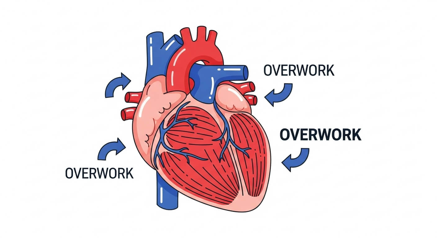 고혈압과 심장 기능 저하의 연결고리