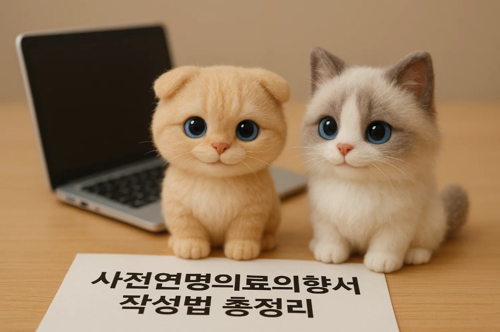 사전연명의료의향서 작성법 총정리