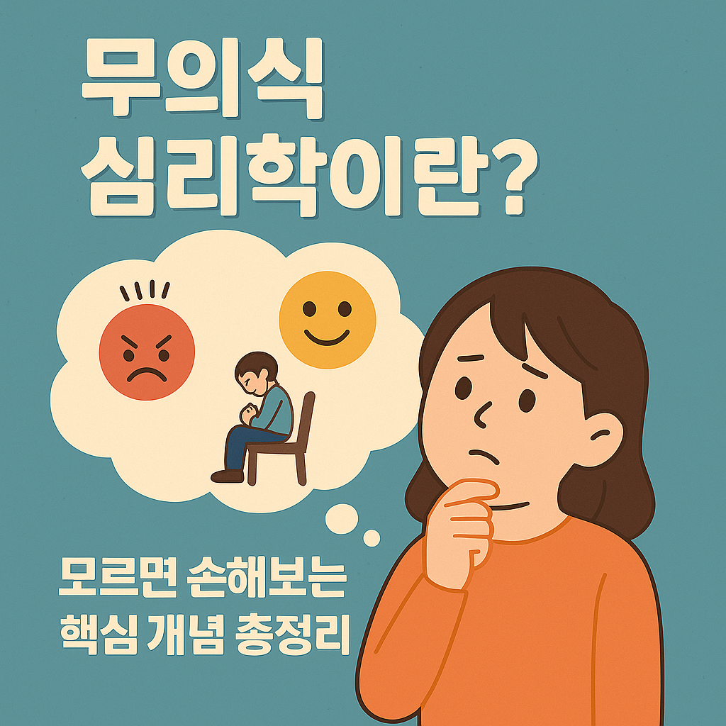 무의식 심리학이란? 놓치면 안되는 핵심 개념 총정리