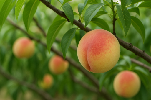 복숭아 봉지 씌우는 시기