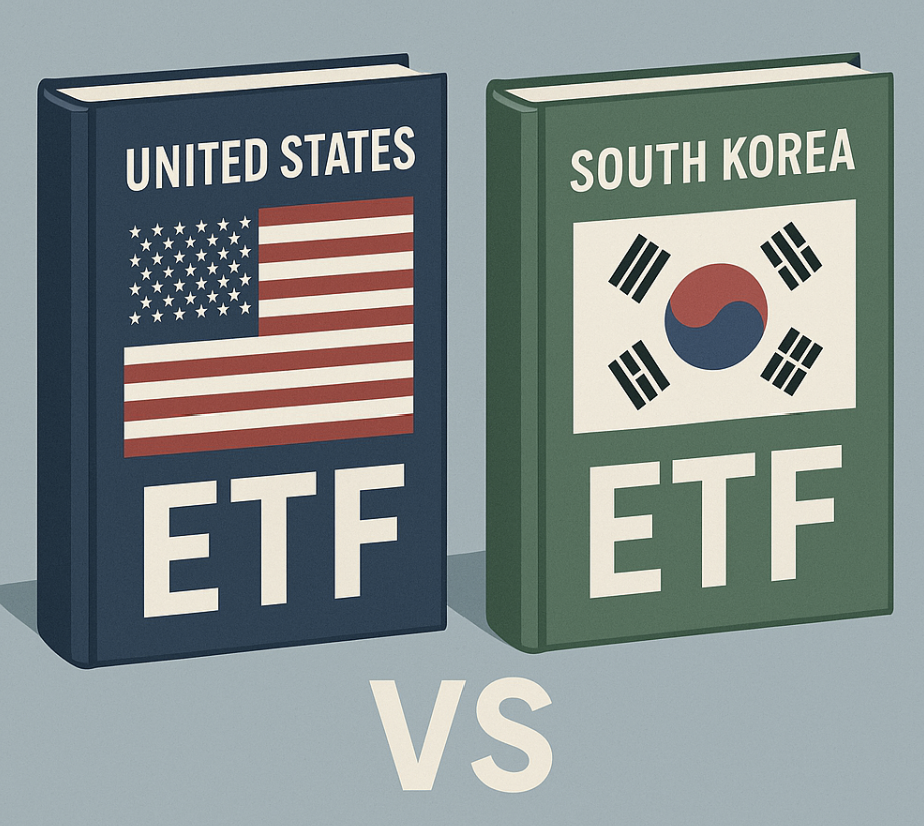 미국 vs 한국 ETF 도서 비교 관련 이미지