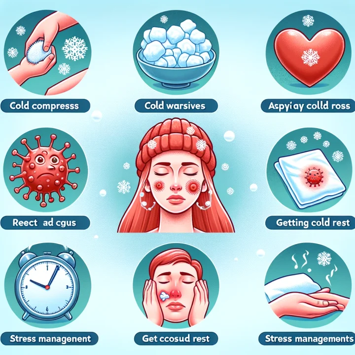 입술헤르페스증상완화