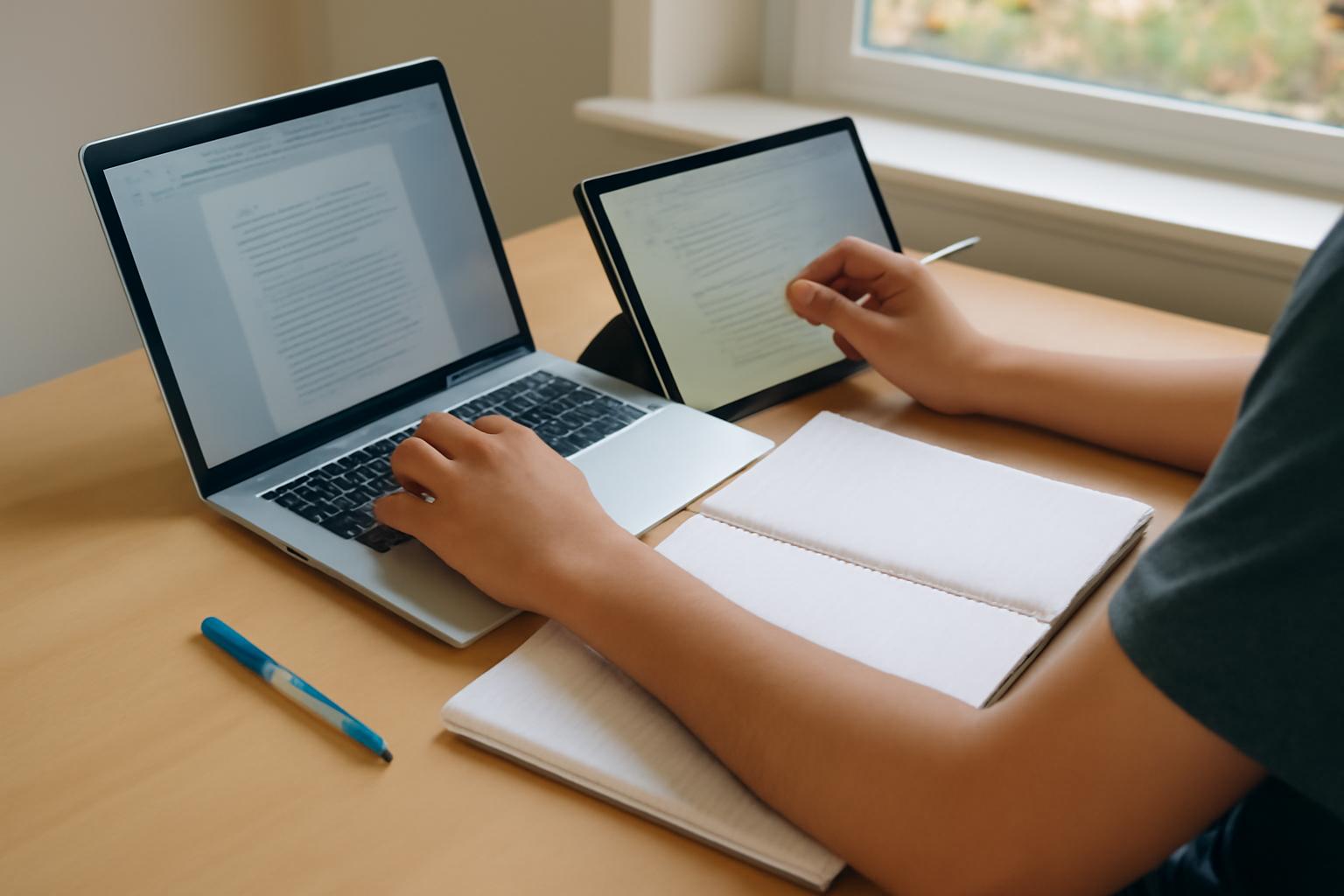 고등학생 노트북 아이패드