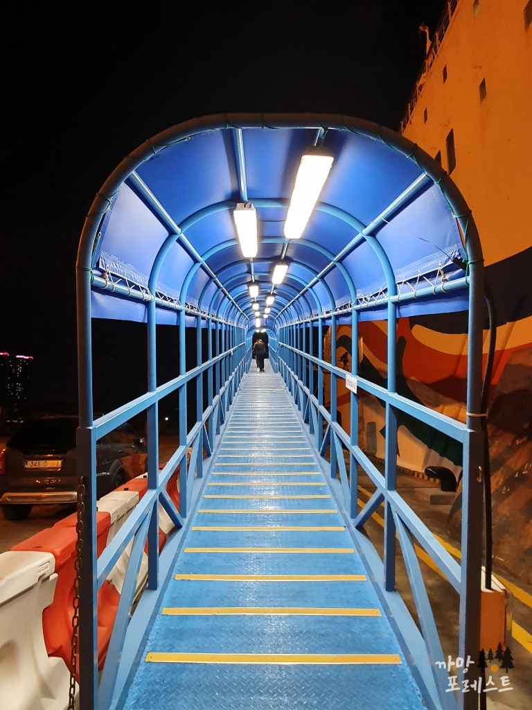 엠에스페리 승선