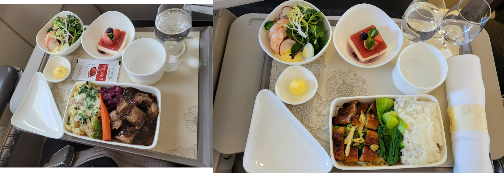 A320-200-비즈니스-식사