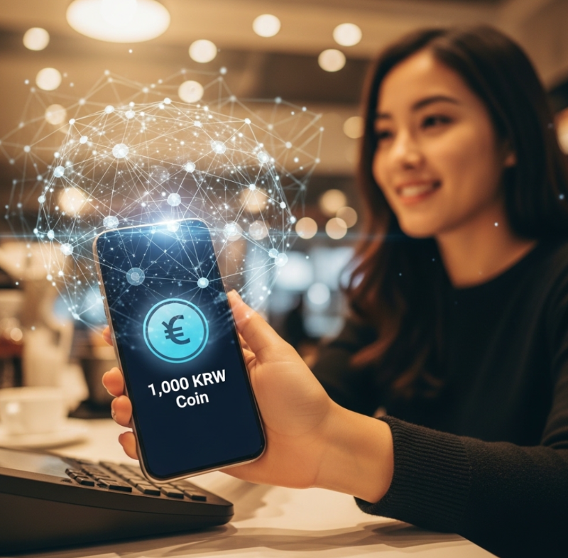 원화(₩)에 가치가 딱 고정되는 '원화 스테이블코인