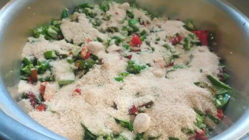 고추효소-청양고추청-담그기-설탕-버무리기