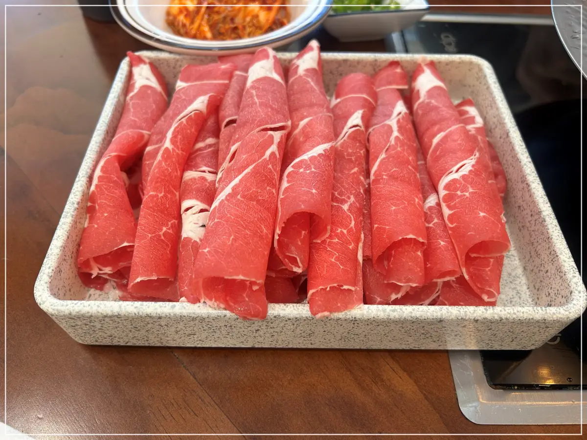 봄샤브-장안점-샤브샤브-목살고기