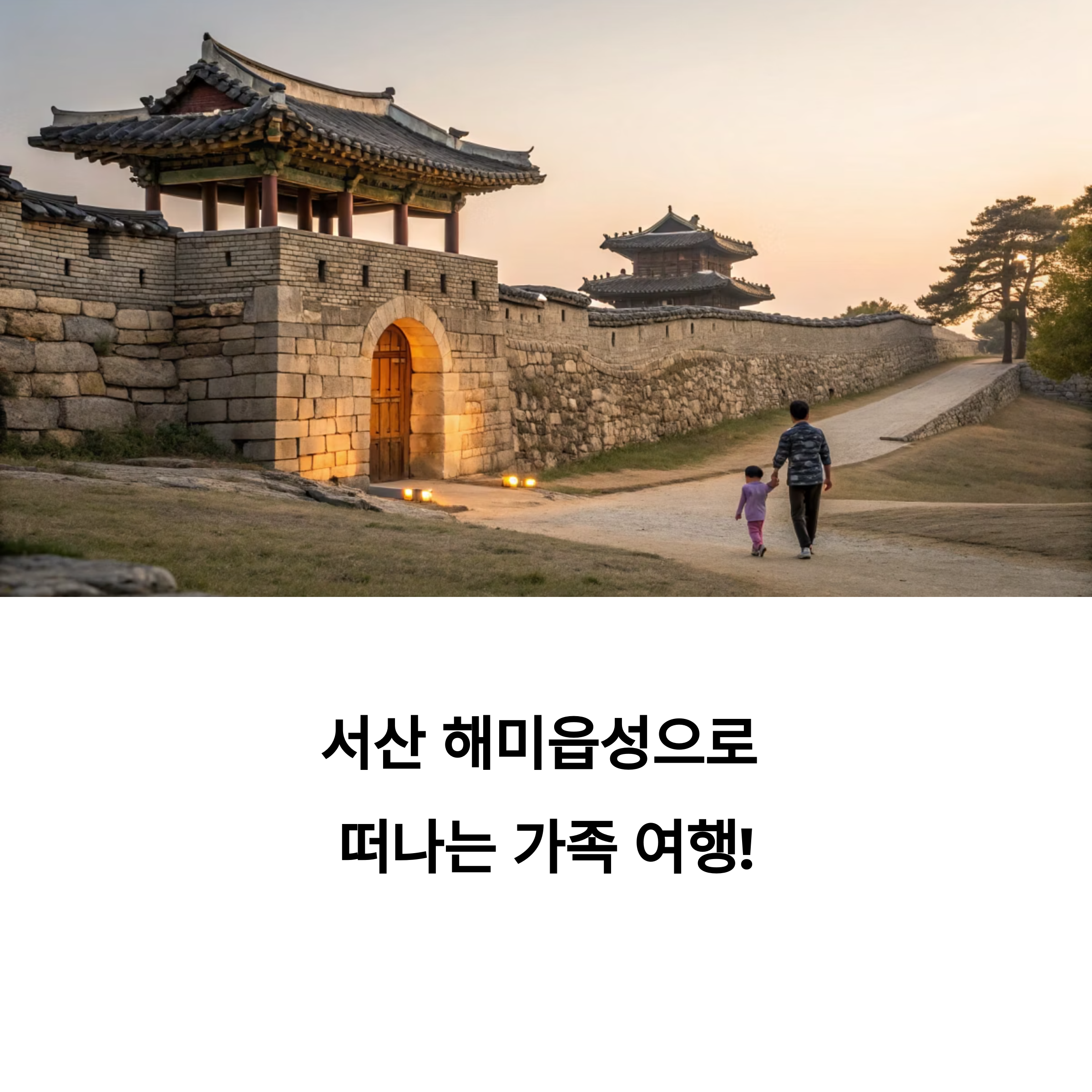 서산 해미읍성 가족 나들이 추천