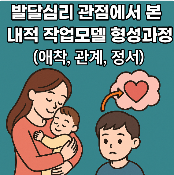 발달심리 관점에서 본 내적 작업모델 형성과정 (애착, 관계, 정서)